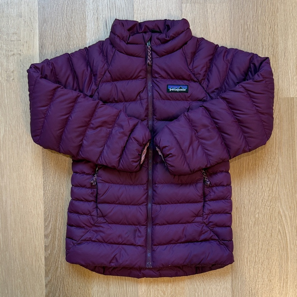 Kids Patagonia Purple Insulated Jacket